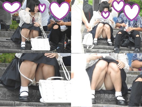ＮＯ４：おっぴろげの綺麗なお姉さん！！パンティーが見えすぎです！！（笑）