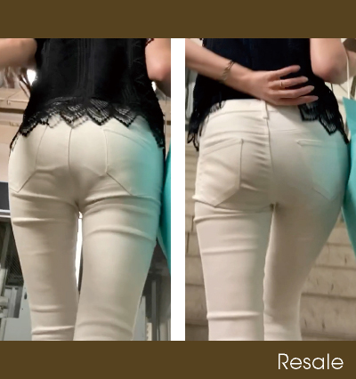 HONEYsPOT 【再販】白スキニーパンツ『白パンは夢を裏切らない、夢も白パンを裏切ってはならない」B~y松〇零〇！』 RHai12.mp4 BvZ0M7y1AqOJbRDmGAC