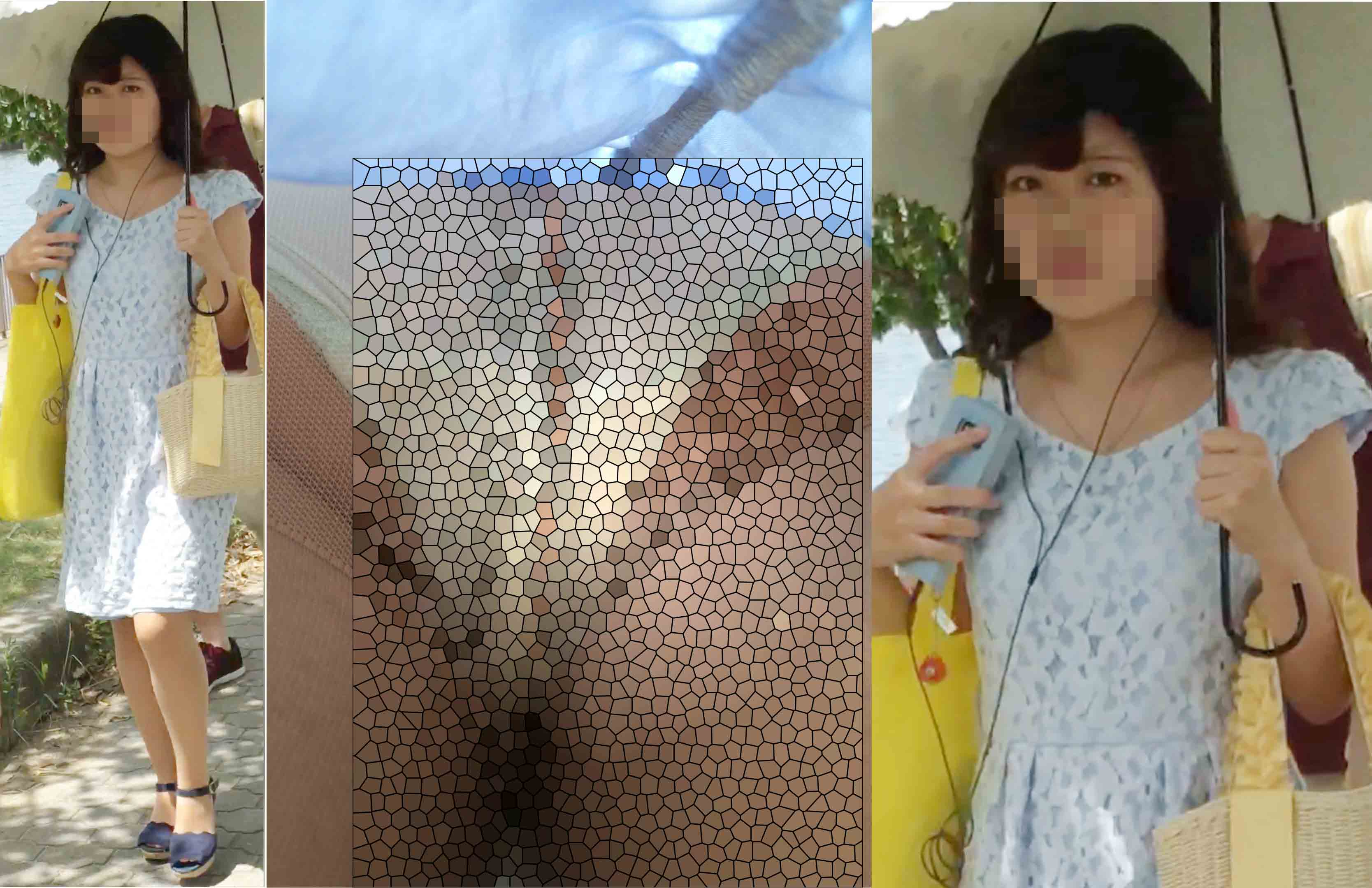 HONEYsPOT PPV bomb370 清楚系レースワンピJDちゃんの食い込みミントグリーンP　エスカめくり Bomb370.mp4