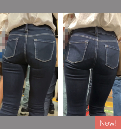 HONEYsPOT スキニーデニム (1/3)『隙が無さそうなキレイ目コーデ女子はP線には無頓着で脇が甘かった!』 Q9XWj46o4YQ8nRVWTA7