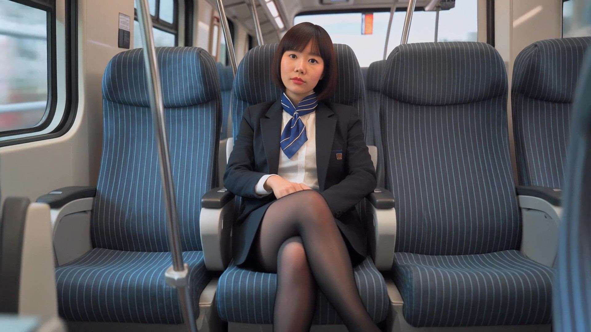 HONEYsPOT 「AI動画」スーツ姿で出勤するお姉さんたち（CA風） UM-1.mp4 n7X7rzgvG3e0vRqHXM1