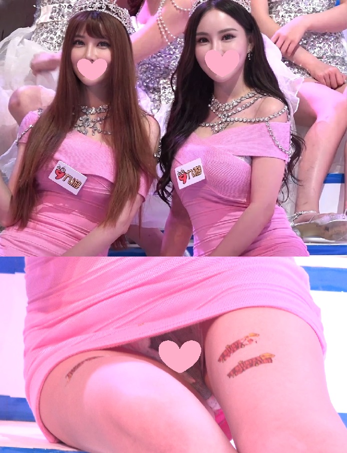 HONEYsPOT PPV 美脚美女2名 手で隠すも黒林 4K S級キャンギャルのローアングル舐め撮り166 sc524-cg.mp4