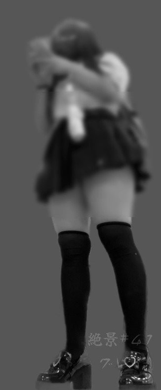 HONEYsPOT 絶景＃41 黒ソックスの白パンティー制服ガール PjXlA6mB5D4LKkVqX6x