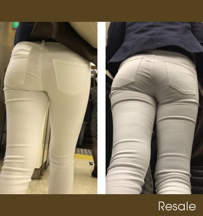 HONEYsPOT 【再販】白スキニーデニム『白パンと黒髪と紺色ジャケットの親和性の高さは異常(？)』 PjXlA6m1nvyxykV4MSp