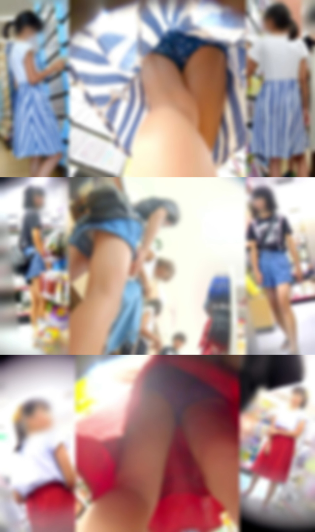 キュートな私服ちゃんたちのパンチラ５０