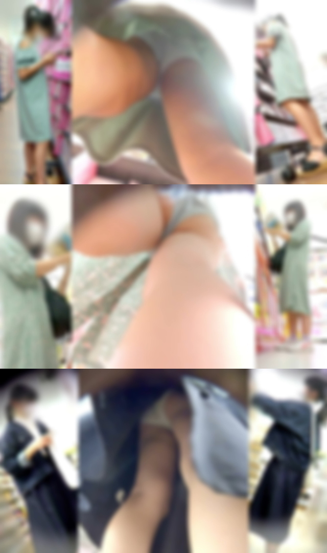 キュートな私服ちゃんたちのパンチラ４０
