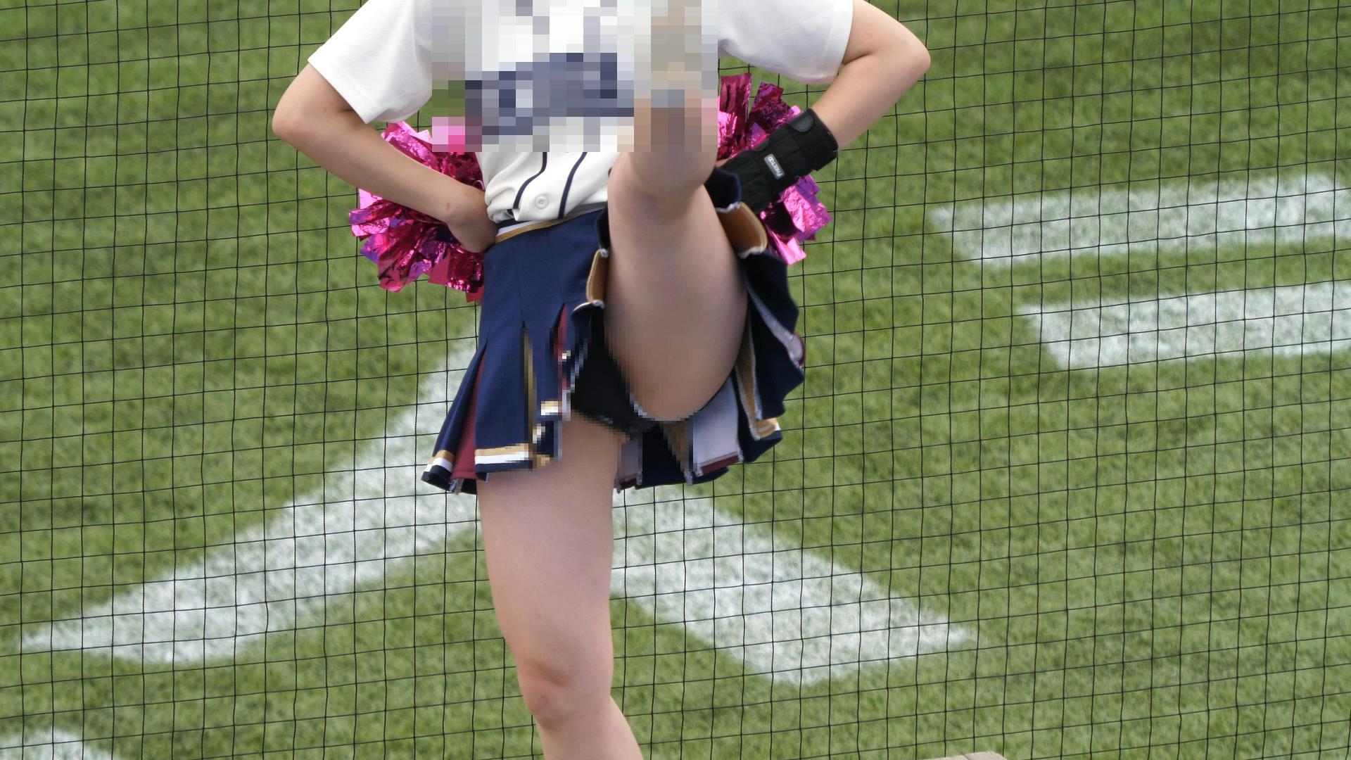 なにわガールズ1199【4K】大放出！　先輩も後輩もハイキックでハミパン！